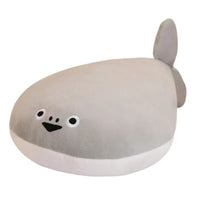 Grauer Sacabambaspis Plüschfisch, weiches Kuscheltier, Kinderzimmer Dekoration, Geschenkidee