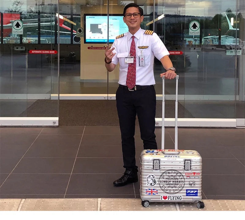 Aluminium-Magnesium-Hartschalenkoffer – Monaco