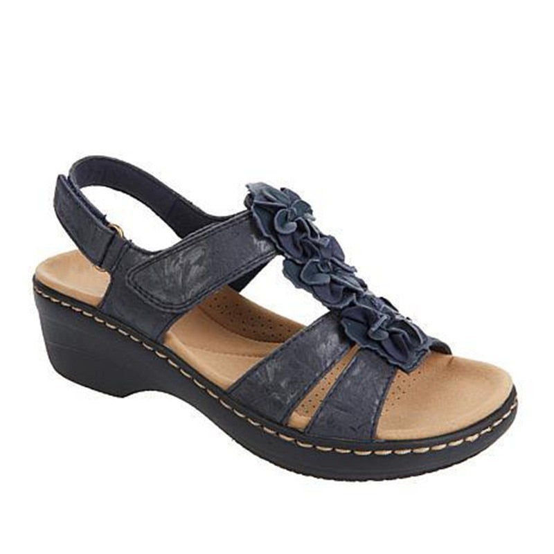 Retro Sommer-Sandalen für Damen – Aurelia