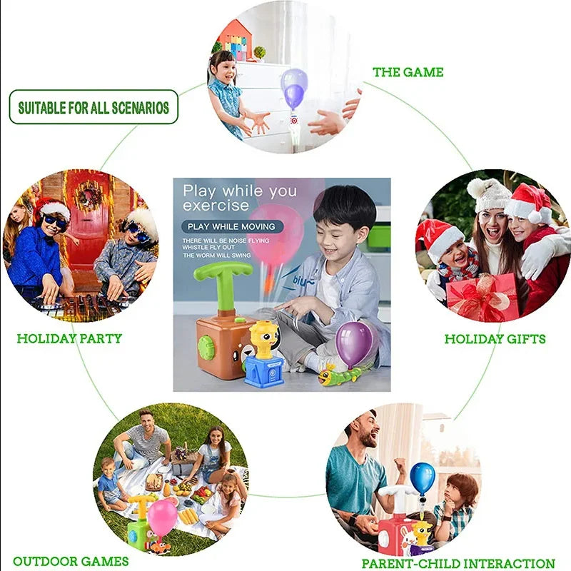 Spielzeug-Set für Kinder, interaktiv, bunt, ideal für Feiertage und Eltern-Kind-Aktivitäten.