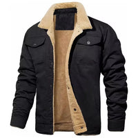 Herren Bomberjacke aus Baumwollfleece – Ewan Winter Edition