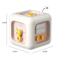 Montessori Lern- und Motorikbrett aus Holz für kreative Frühförderung