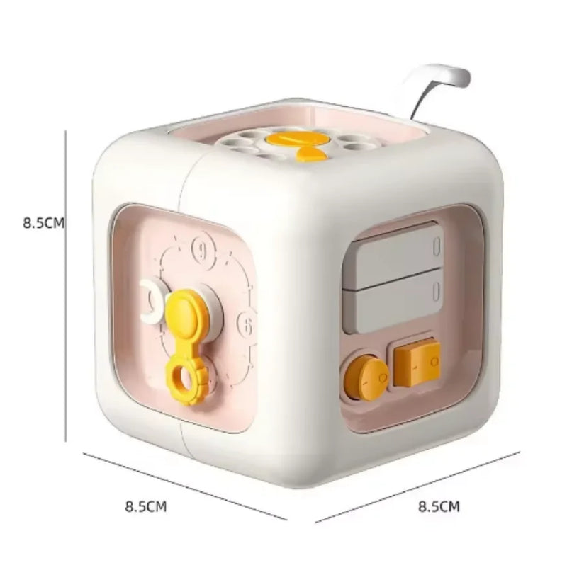 Montessori Lern- und Motorikbrett aus Holz für kreative Frühförderung