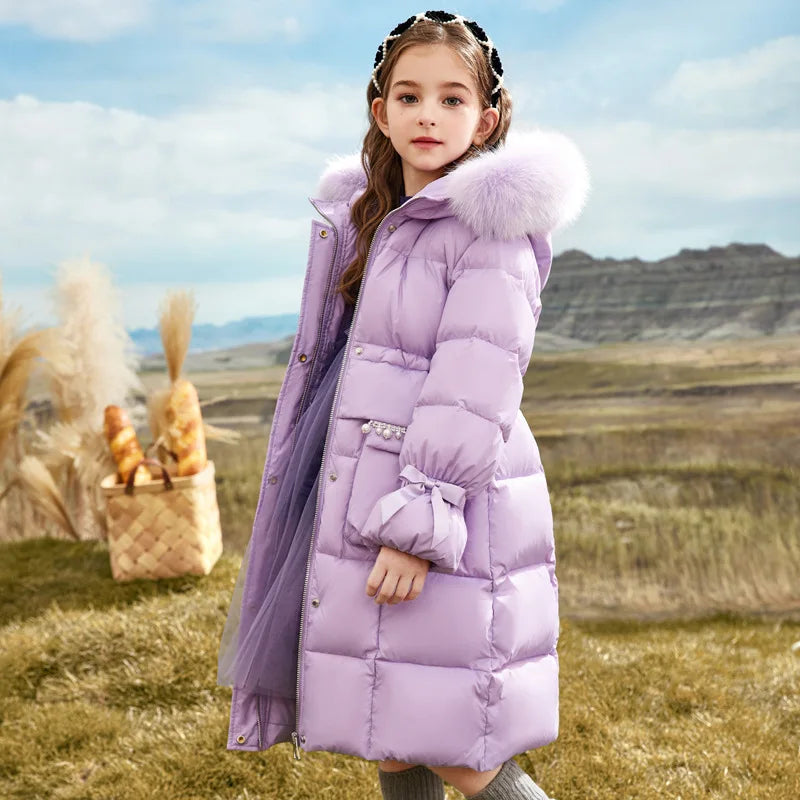 Mädchen Winterjacke – Elina Frostzauber