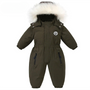 Baby-Winteroverall mit Kapuze, wasserdicht und warm gefüttert – Mila Winterzauber Edition