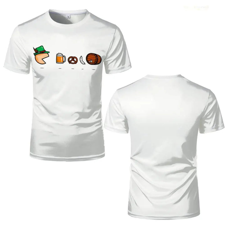 Oktoberfest T-Shirt mit Cartoon-Motiven – GaudiShirt Oktoberfest 2025