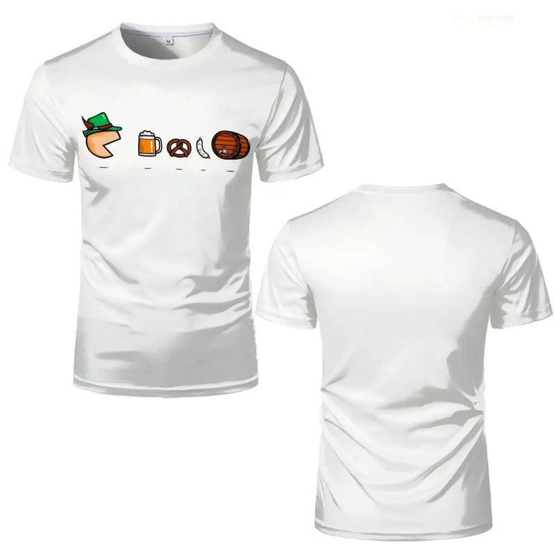 Oktoberfest T-Shirt mit Cartoon-Motiven – GaudiShirt Oktoberfest 2025