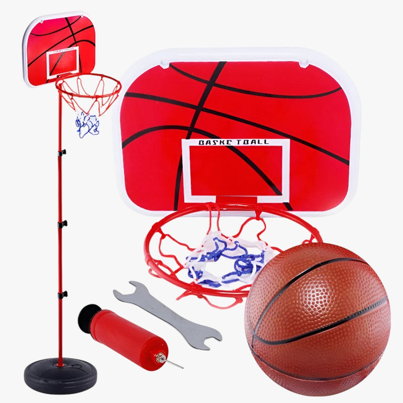 Höhenverstellbarer Kinder-Basketballkorb – Spielspaß für drinnen & draußen