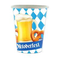 Einweg-Partygeschirr Set im Oktoberfest-Design (inkl. Tischdecke) – GaudiSet Oktoberfest 2025