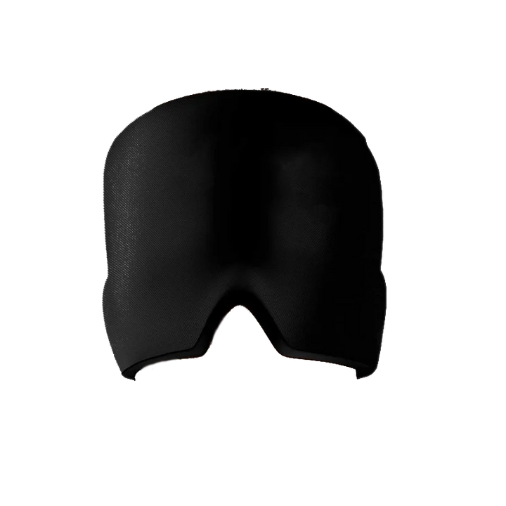 Schwarze Skibrille Linse, zylindrisch, kratzfest, UV-Schutz, Wintersportzubehör.