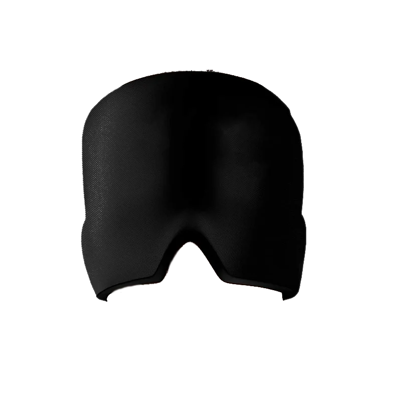 Schwarze Skibrille Linse, zylindrisch, kratzfest, UV-Schutz, Wintersportzubehör.