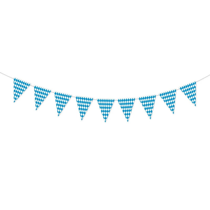 Papier-Wimpelgirlande im Oktoberfest-Design – WimpelFreude Oktoberfest 2025