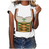T-Shirt im Dirndl-Look – DirndlShirt Oktoberfest 2025