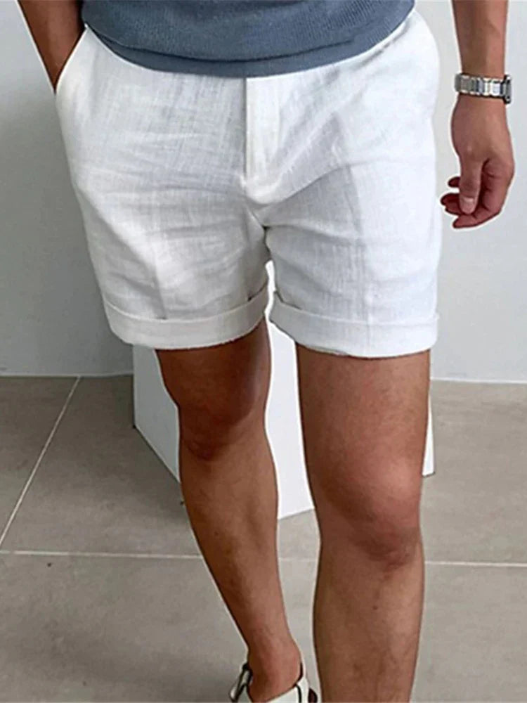 Leichte Herren Sommer-Shorts aus Leinen mit Relaxter Passform – Jorin