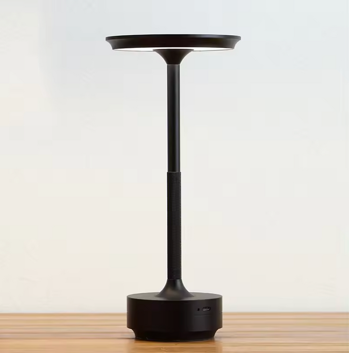 ClarityGlow Luxus Edition | Kabellose LED-Tischlampe