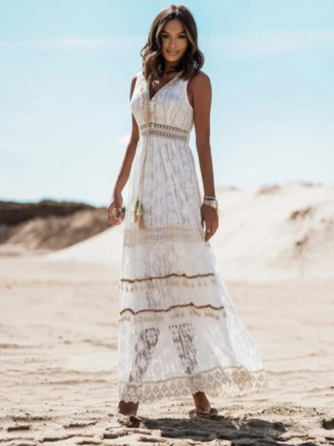 Bohemian Maxi Kleid - Luna