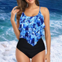 Tankini mit Rüschen und Hohem Bund – Neriah