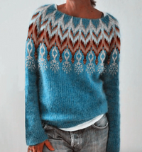 Eleganter Damen Strickpullover – Herbstzauber Maelis