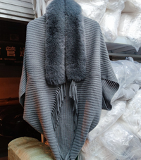 Damenweste Louise – Mit luxuriösem Kunstfellkragen für die Winterzeit | Einheitsgröße