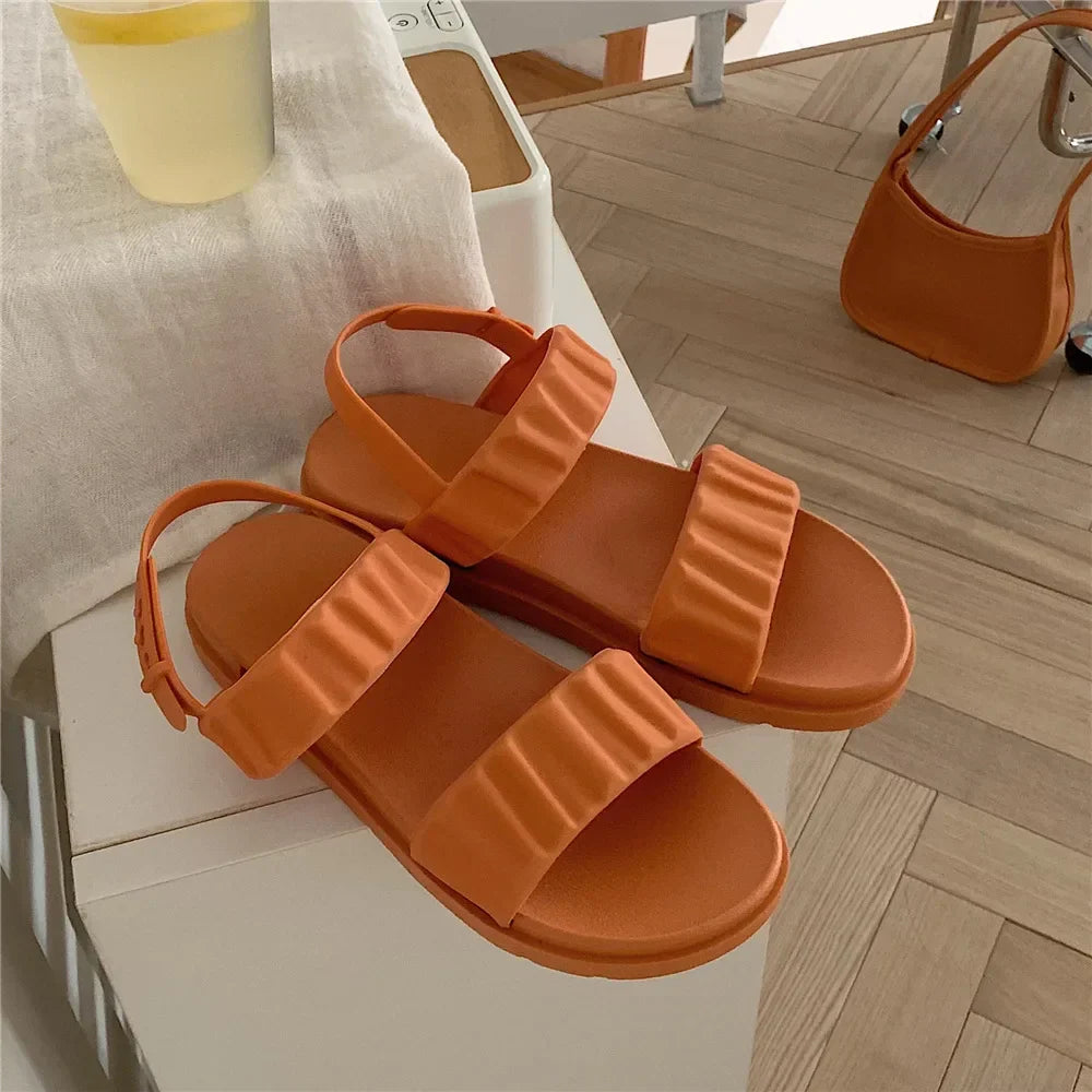 Trendige Plateau-Sandalen im Koreanischen Stil für Damen – Alina