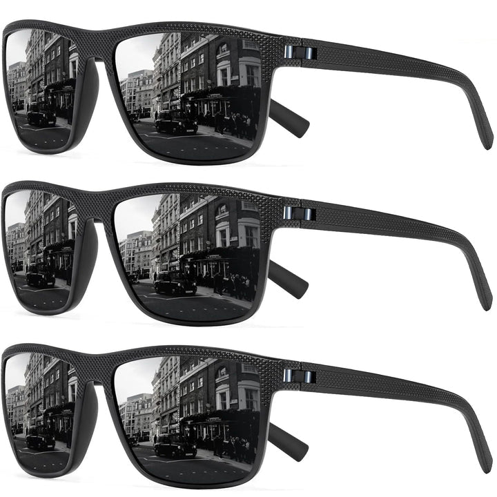 Gepolarisierte Sonnenbrille 3er-Pack – Solvion