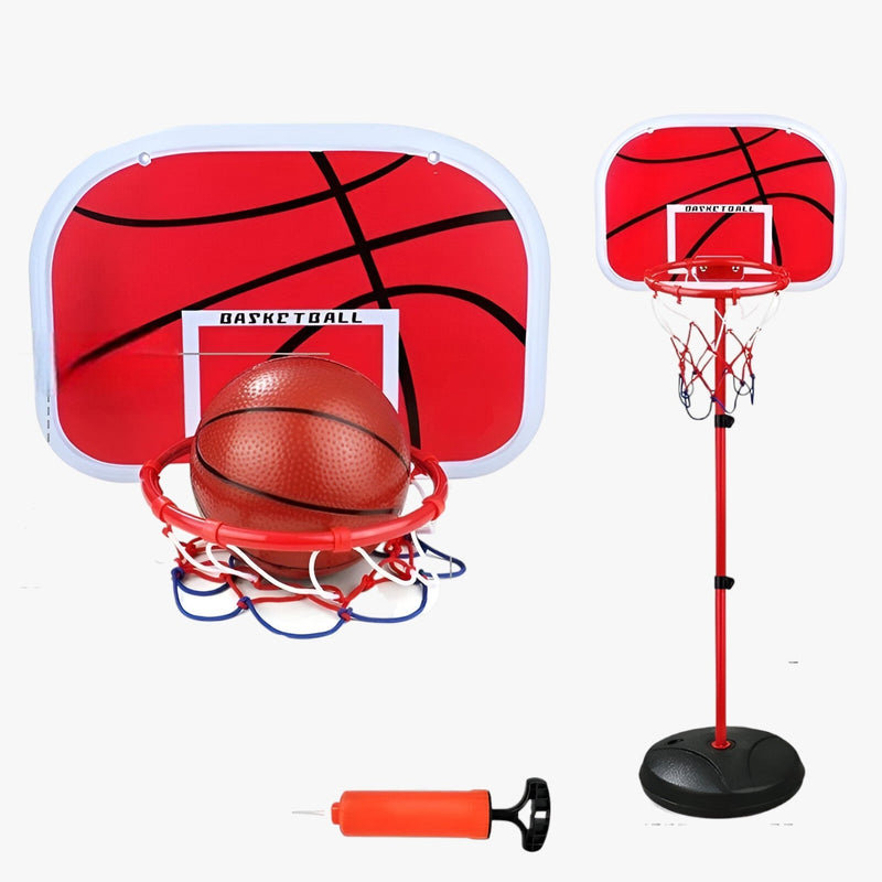 Höhenverstellbarer Kinder-Basketballkorb – Spielspaß für drinnen & draußen