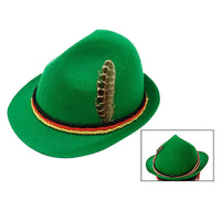 Bayerischer Filzhut mit Feder (Unisex) – TrachtenHut Oktoberfest 2025