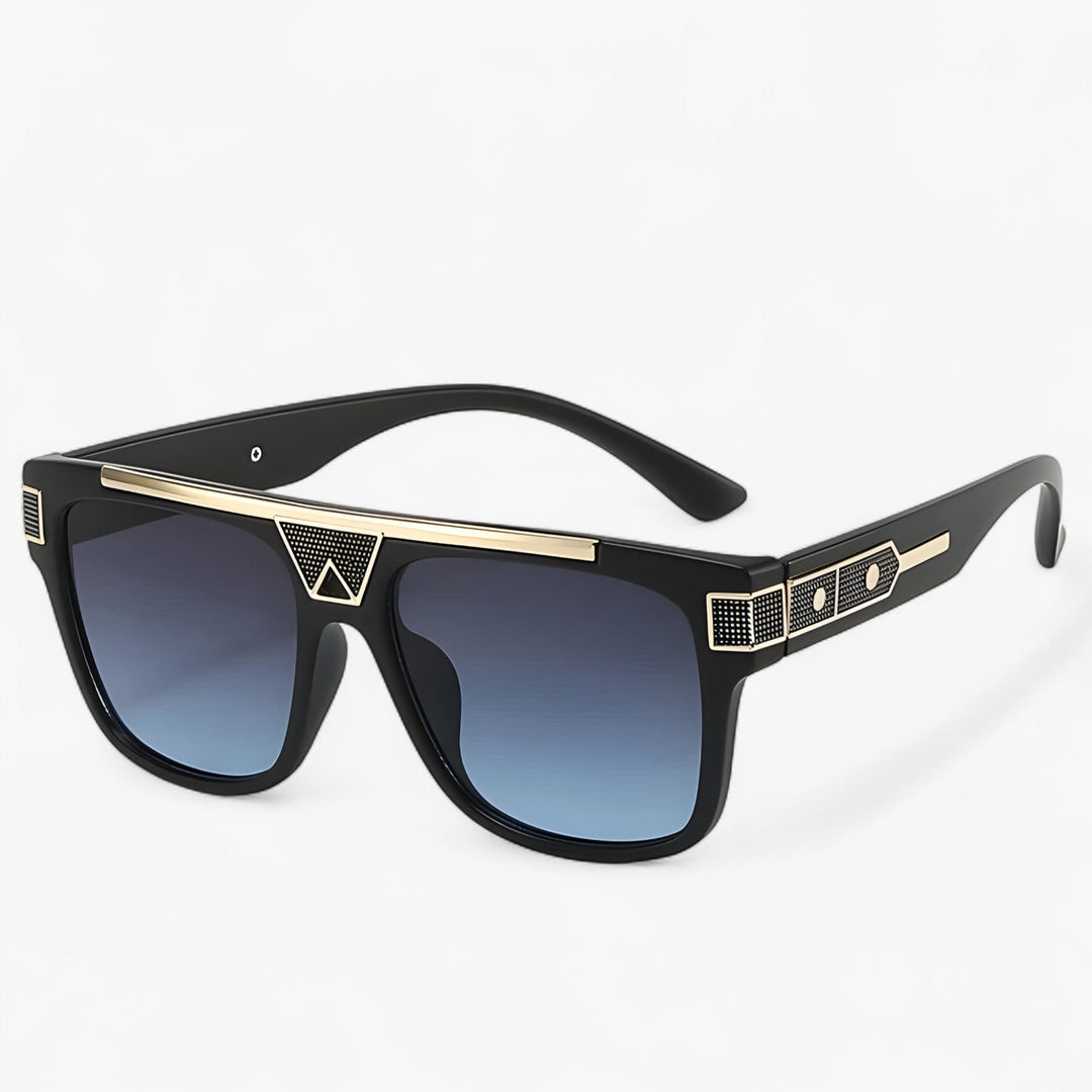 Vintage Piloten-Sonnenbrille mit Spiegelgläsern – Aerion