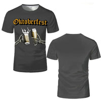 T-Shirt mit Skelett-Motiv – ProstGeist Oktoberfest 2025