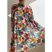 Bikiniset mit Hohem Bund und Cover-up – Amira