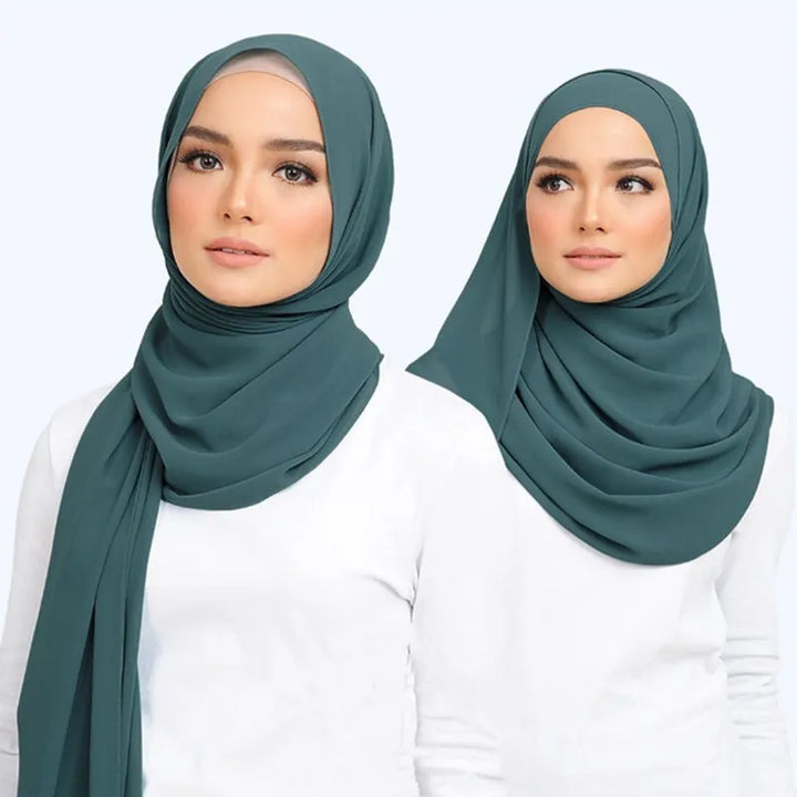 Chiffon Hijab Schal – Herbstzauber Leilani