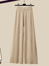 Dreiteiliges Damen Winter Outfit Set mit Strickjacke – Marisa