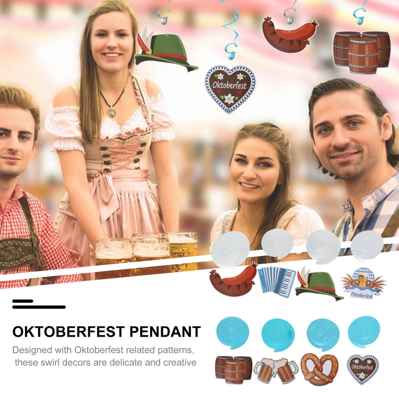Hängedekorationen Set – FestWirbel Oktoberfest 2025 (1+1 Gratis)