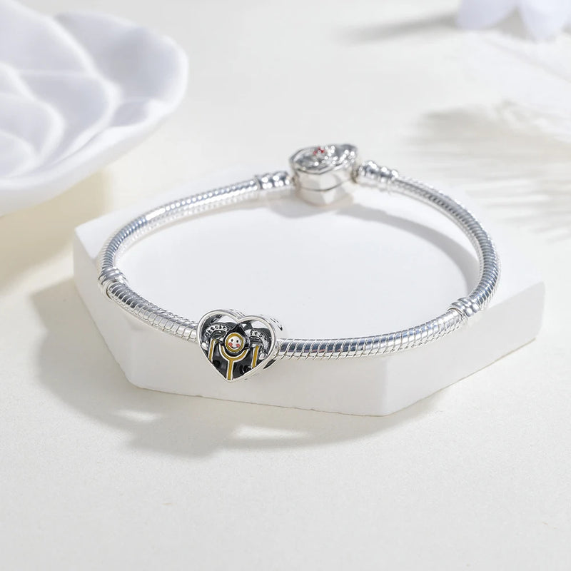 Silberne Armbandanhänger – HerzGlanz Oktoberfest 2025