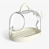 Tragbare Atmungsaktive Reisekäfig für Kleine Haustiere – Elvi