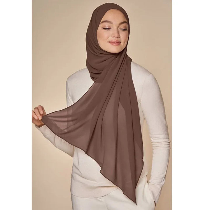 Chiffon Hijab Schal – Herbstzauber Leilani