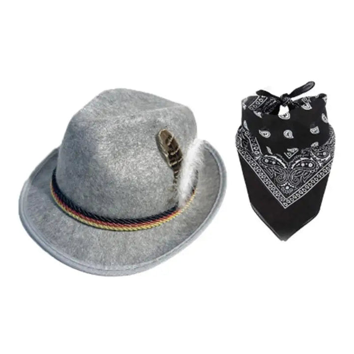 Trachten Accessoire-Set mit Hut & Schal – TrachtenHeld Oktoberfest 2025