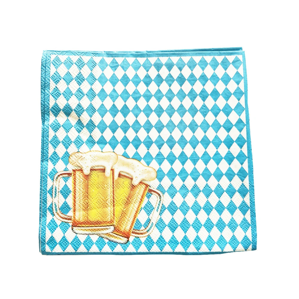 Einweg-Partygeschirr Set im Oktoberfest-Design – ProstPaket Oktoberfest 2025
