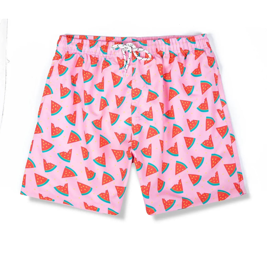 Herren Schwimmshort mit Fröhlichem Print – Milo