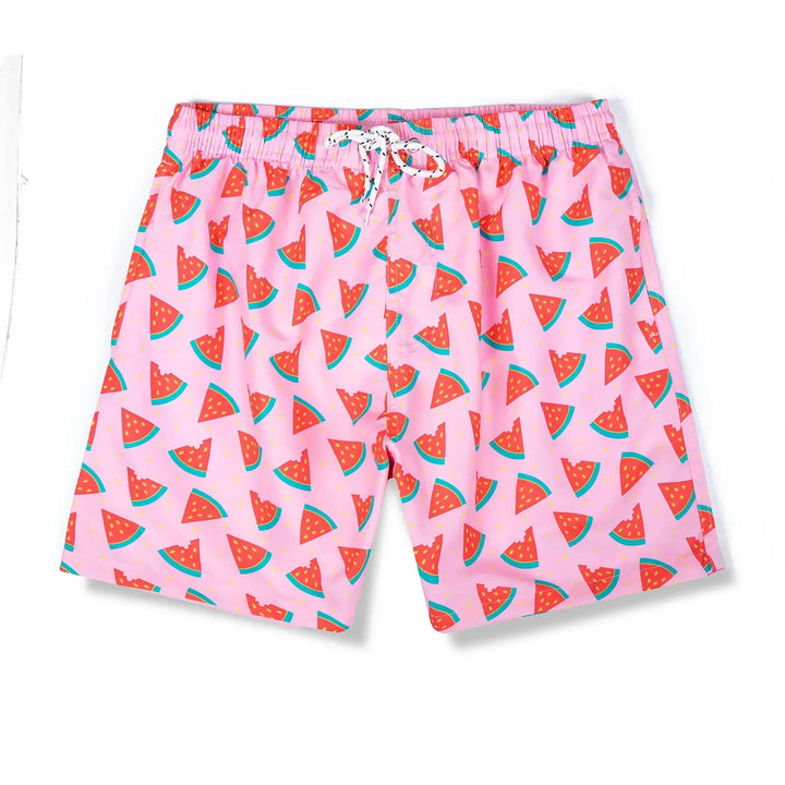 Herren Schwimmshort mit Fröhlichem Print – Milo