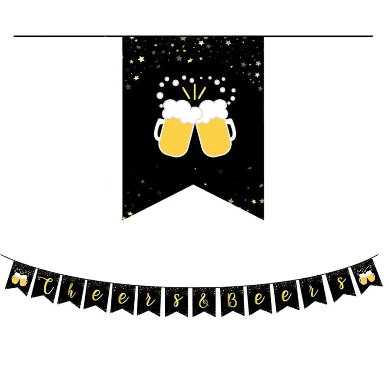 Einweg-Partygeschirr Set „Cheers & Beers“ (für 16 Gäste) – CheersSet Oktoberfest 2025