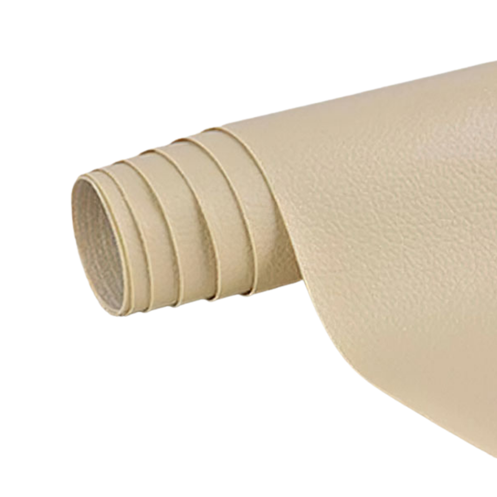 Beige selbstklebendes Lederreparatur-Patch, strapazierfähig, vielseitig einsetzbar.