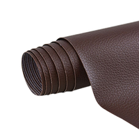 Dunkelbrauner selbstklebender Lederreparaturflicken, strapazierfähig, vielseitig einsetzbar.