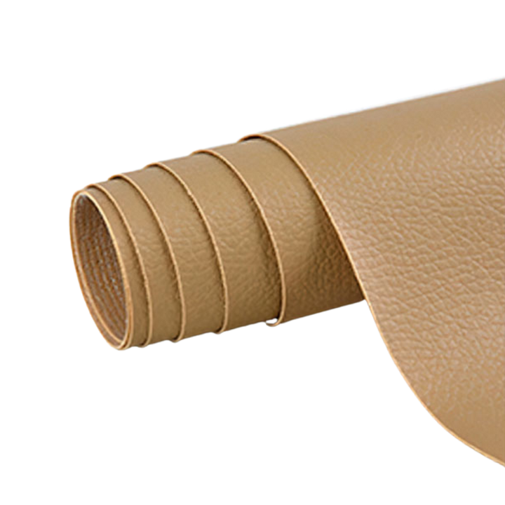 Selbstklebendes Lederreparatur-Patch, khaki, strapazierfähig, vielseitig einsetzbar.