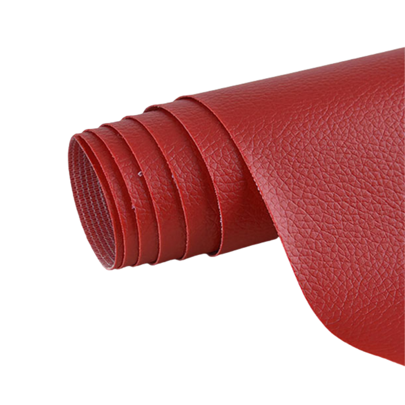 Rote selbstklebende Lederreparaturfolie, strapazierfähig, vielseitig einsetzbar.