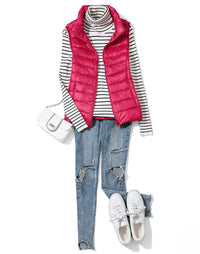 Leichte Steppweste mit Femininer Passform – Herbstzauber Juliette