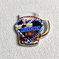 Kühlschrankmagnet „München 3D“ – BayernMagnet (1+1 Gratis) Oktoberfest 2025