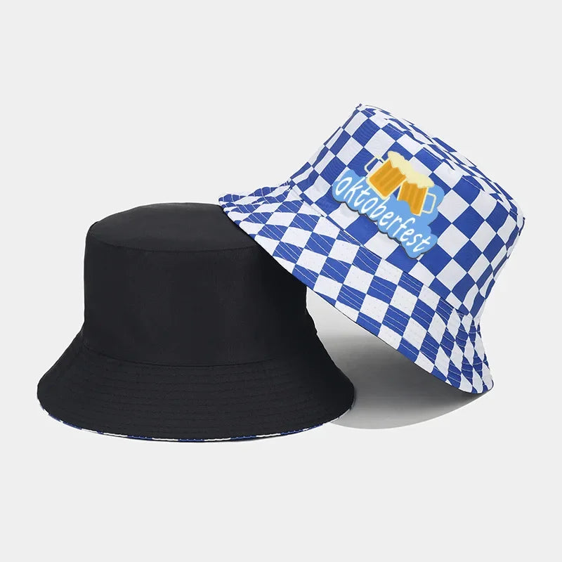 Fischerhut mit Rautenmuster – WiesnKaro Oktoberfest 2025