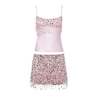 Pailletten-Tassel Bikini Set – Riviera