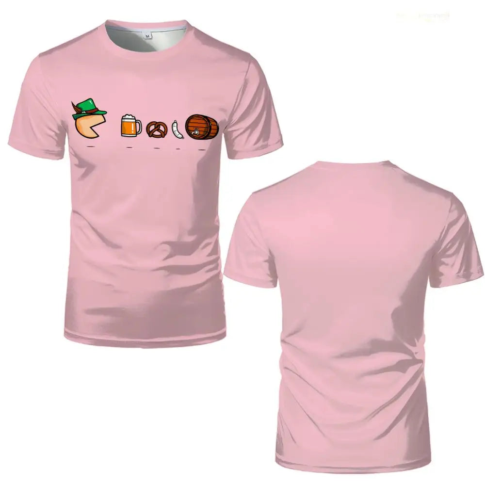 Oktoberfest T-Shirt mit Cartoon-Motiven – GaudiShirt Oktoberfest 2025